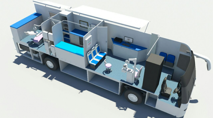 Mobile Clinic interior